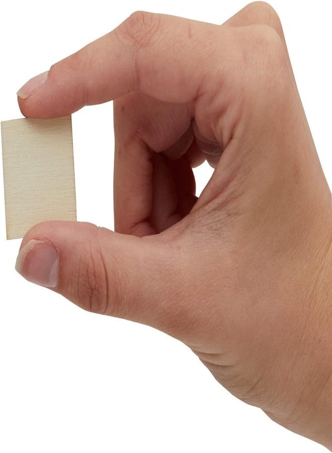 Cliths 75 Pcs 1x1 Inch Wood Squares with Straight Corners - Ideal for Crafts - Unfinished Wooden Cutouts for DIY Projects - Image 4